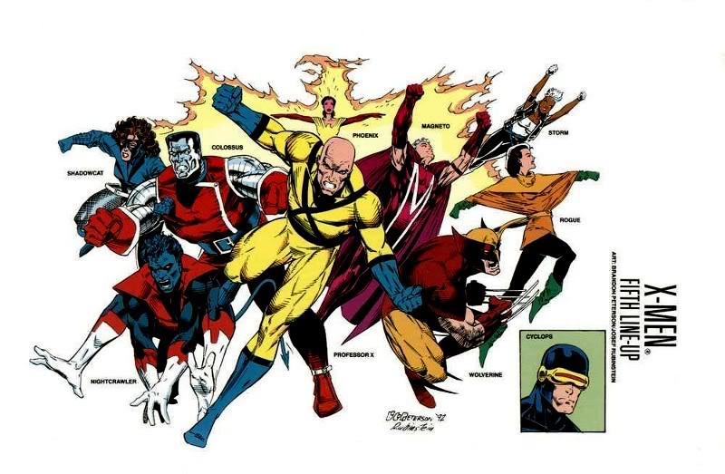 A chaque époque... ses X-Men X-menfifthline-up