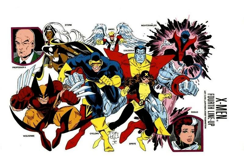 A chaque époque... ses X-Men X-menfourthline-up