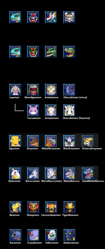 Mercenary Digimon Digimonset7