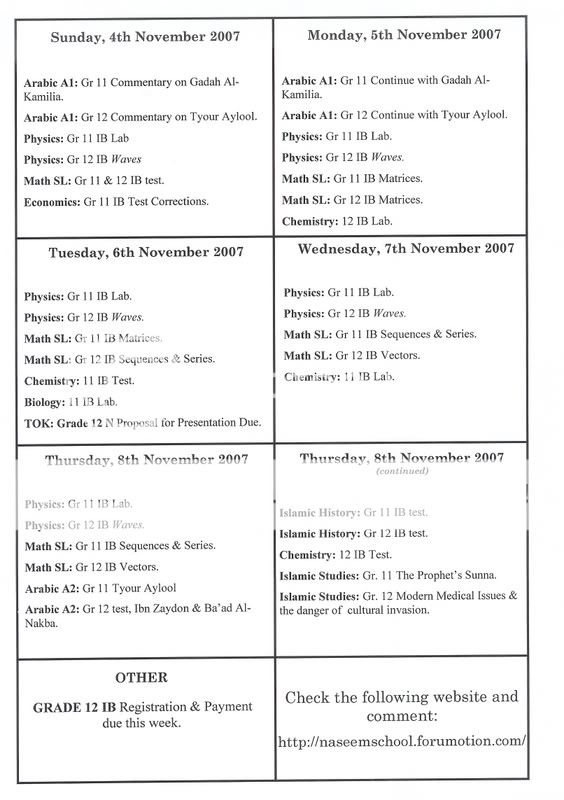 Weekly Bulletin #1 (4th -8th November) WeeklyBulletin1-page2