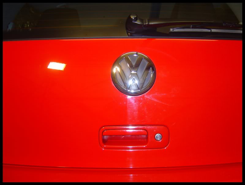 VW Golf R32 Detail Bootlid5050