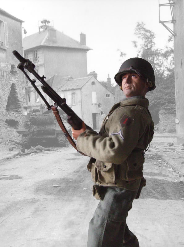 Bataille de Mons - septembre 1944 - BAR gunner BARgunner2fond