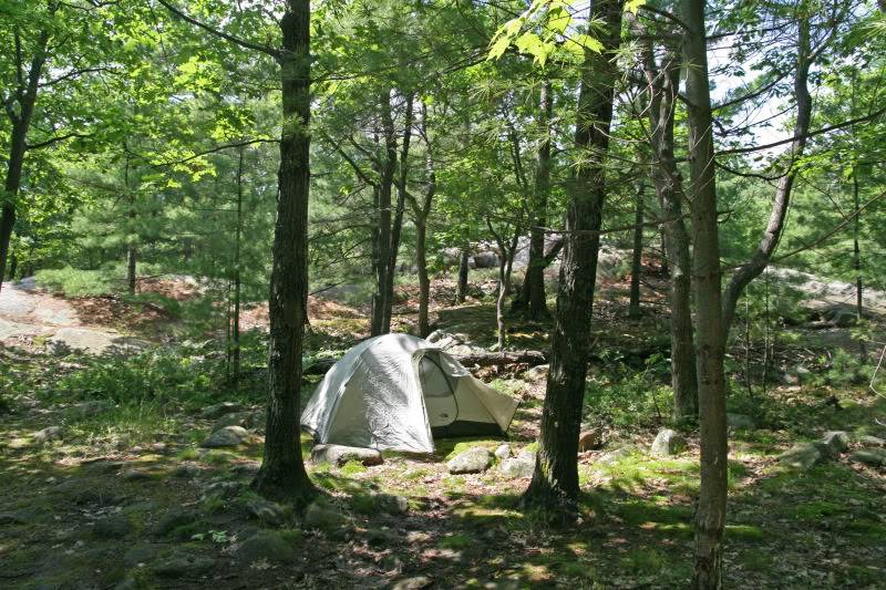 Baie Georgienne (juin 2010) Camping