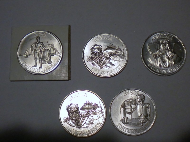 FS/FT: Kenner Baggie Barada , EV-9D9 , POTF coins 015-12