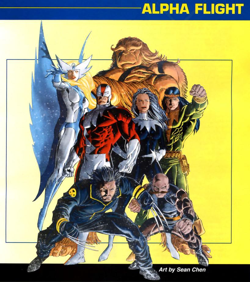 LA DIVISION ALPHA ( Alpha Flight ) Alphaflight