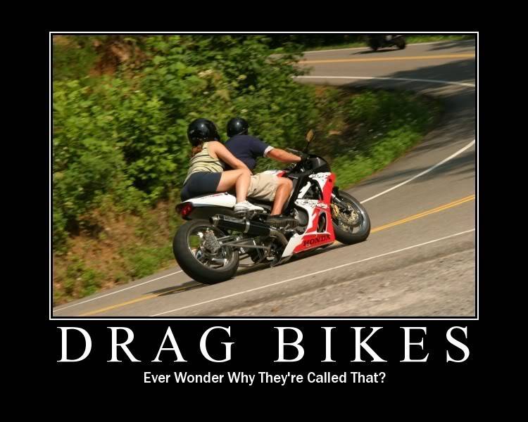 Cartazes motociclisticos Dragbikes