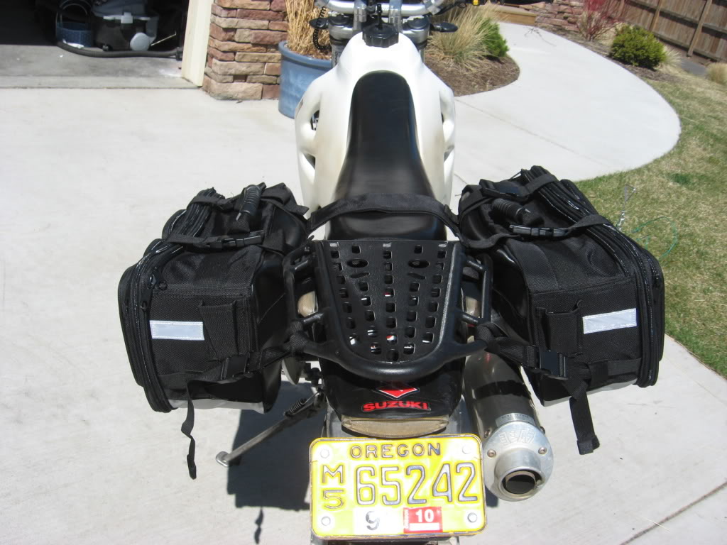 The DRZ's new saddlebags! IMG_1589