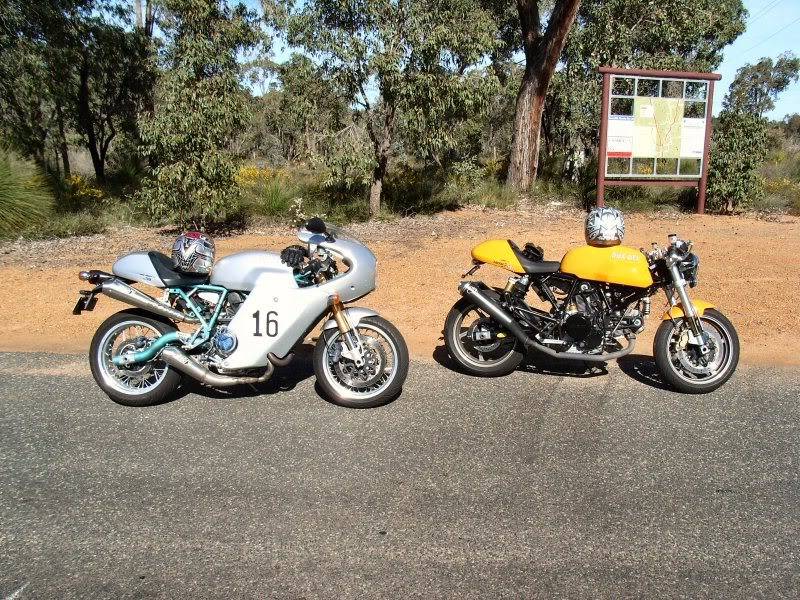 ducati's and laverda in Perth, western Australia Bindy1