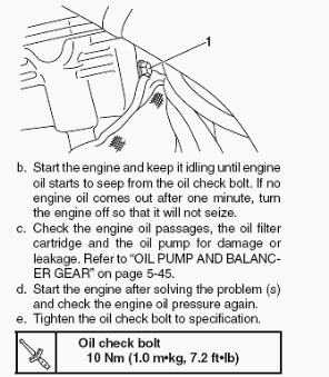 Check oil bolt A1_oil