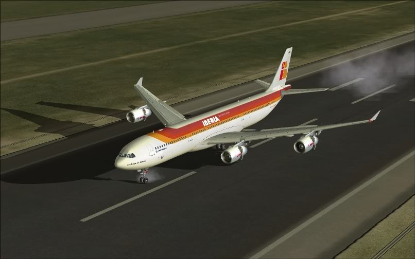 [FS9] EBBR - LEMD / A340 Iberia (Wilco) FS2004-076