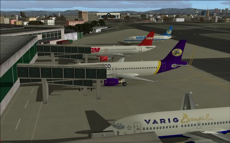 a320 - [FS9] Ponte Rio-São Paulo / A320 Aeroboteco ScreenShot027