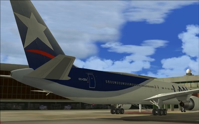 [FS9] Guarulhos - Santiago (Chile) / 767 Lan Chile Leveld FS2004-003