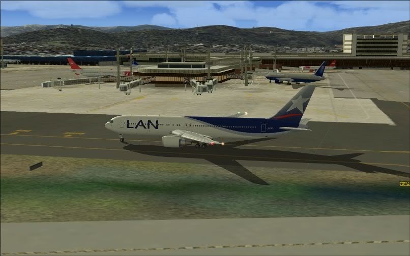 [FS9] Guarulhos - Santiago (Chile) / 767 Lan Chile Leveld FS2004-005