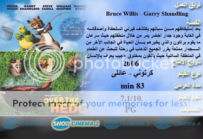  Show Cinema    25/4  1/5 OverTheHedge