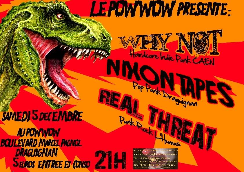 REAL THREAT  Draguignan le samedi 5 dcembre Affiche5dec2