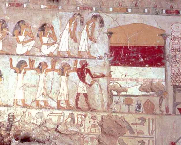 Las plañideras, el cabello y el gesto nwn Amenemhat