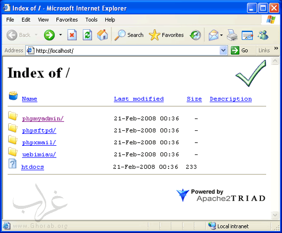     Apache2Triad 1.5.4 Apache2Triad_07