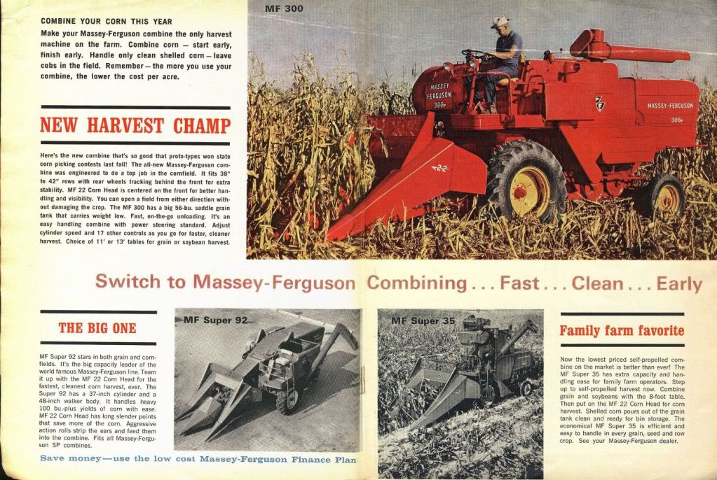 Massey-Ferguson : Moissonneuses Batteuses  410 - 510 - 207 - 507 ... - Page 2 Combine_small