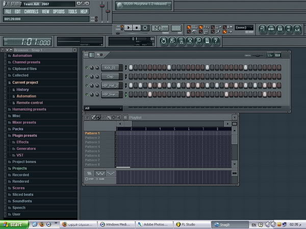 برنامج الفروتي لوب الشهير FL Studio.. لعمل البييت وبيس الري 999-1