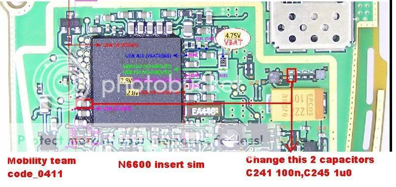 6600 power switch final solution!!! N6600insertsim