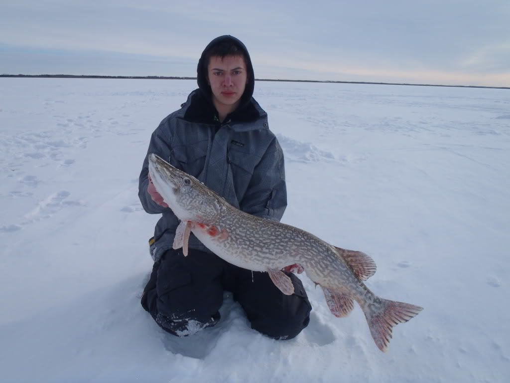 15.5 pound northern today. P2100062-1