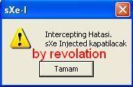 sXe Kapat Hatasına Çözüm --> Intercepting Hatası sXe Injected Kapatılacak Sxe-intercepting