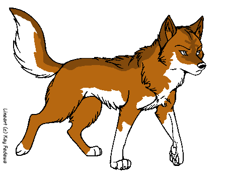 Rust the Spirit Wolf Rusty