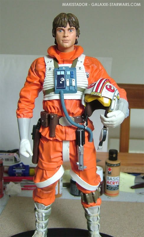 Star Wars LUKE SKYWALKER Pilot 1:5 statue- ATTAKUS serie 1 2006