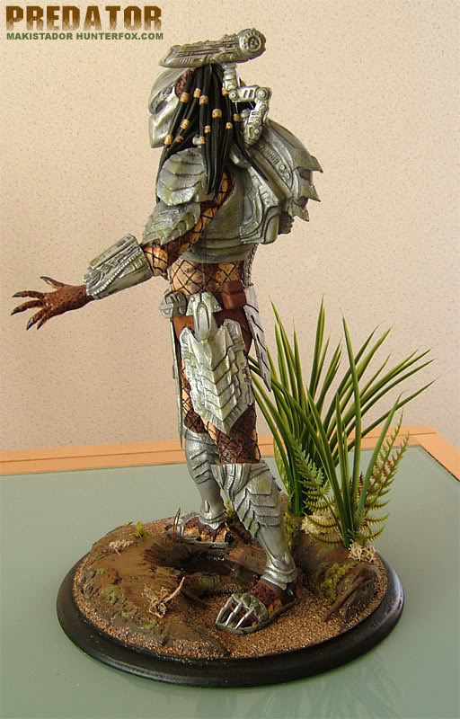 kit scar predator 1/6 -  avec socle fini ! 24-2