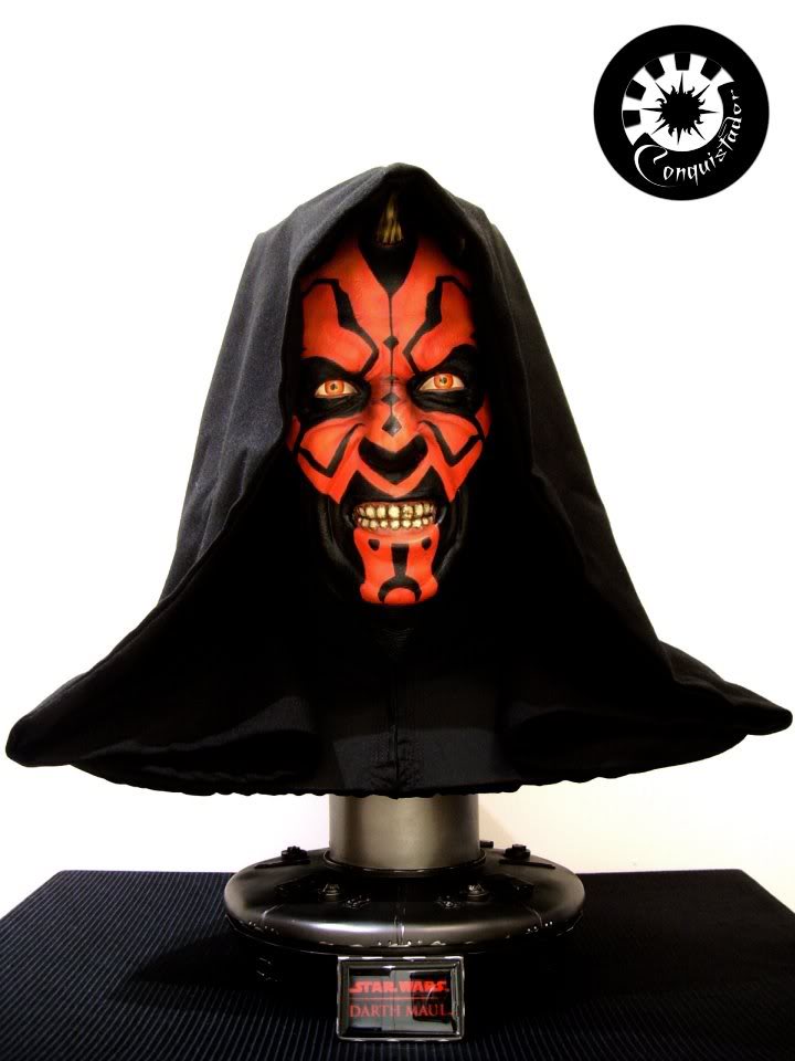 Darth Maul Life Size Bust - Star Wars Sideshow Collectibles Maul1