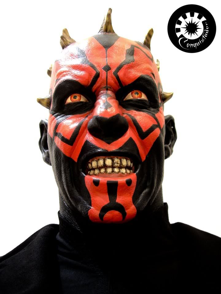 Darth Maul Life Size Bust - Star Wars Sideshow Collectibles Maul3