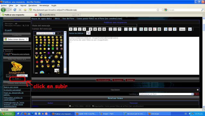 Como poner fotos en el foro Image3