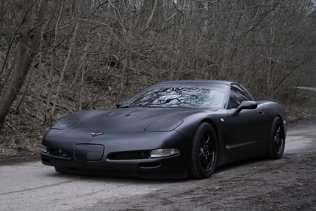 The Flat/Satin Black Thread Insanecorvette3qz1