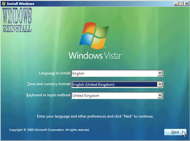 Hướng dẫn cài đặt Windows Vista Ultimate trên ổ cứng mới (hoặc trống) Image8