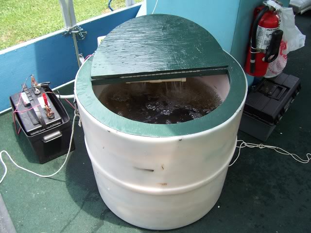 My Home Made Bait Tank 06