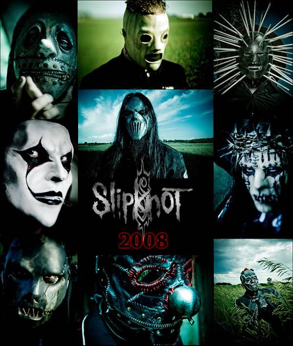 SliPKnoT Slipknot2008newmasksgx4