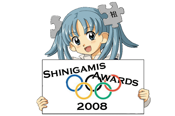 Otakus Shinigamis AWARDS 2008, NOMINACIONES Y CATEGORIAS Awards