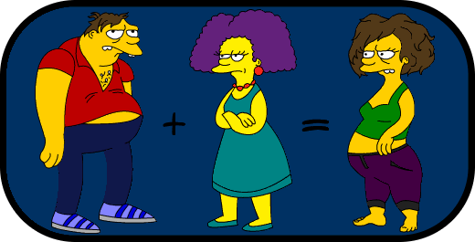 [IMAGENES]Que Saldria si en los Simpsons tubieran hijos... Selmabarney4ra