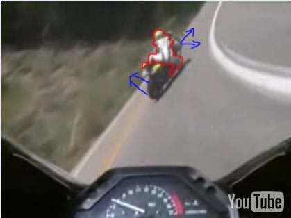 Mulher iniciante + Gixxer 1000 + Palomar Mountain = CRASH Sada2