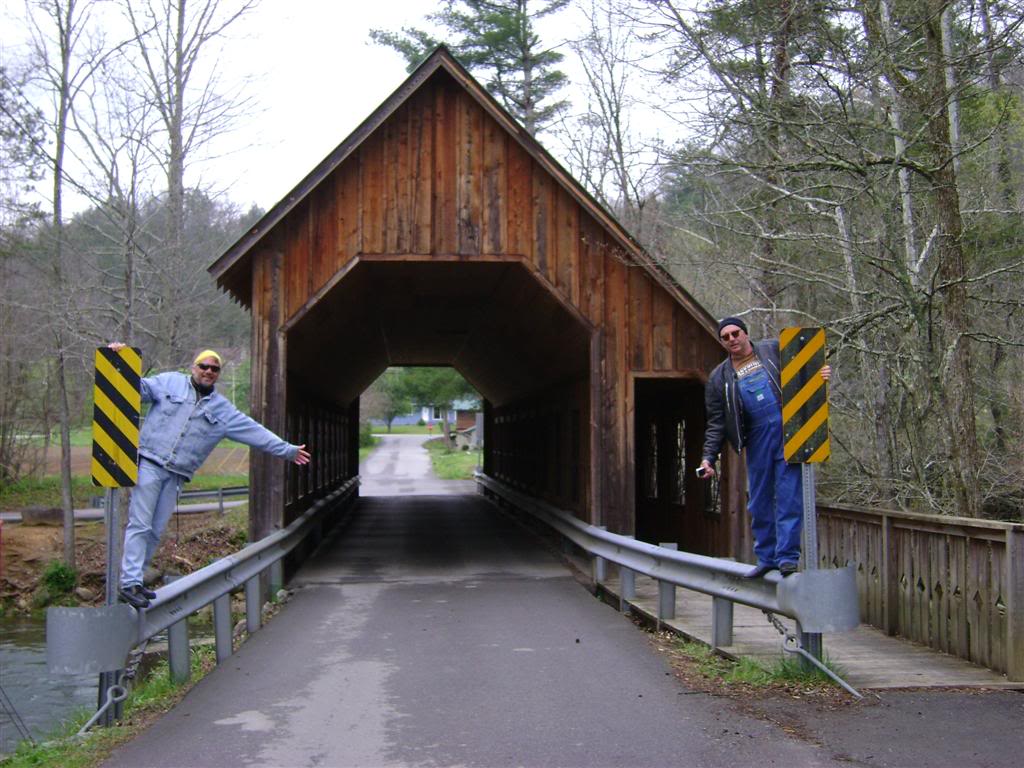 Near Gatlinburg,TN ...Covered Bridge Ride CoveredBridgeRide4-11-09027Large