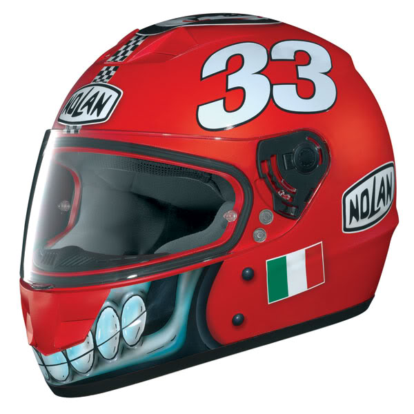 NOLAN helmets @SIAM MOTOSHOP N62_gemini32_melandri