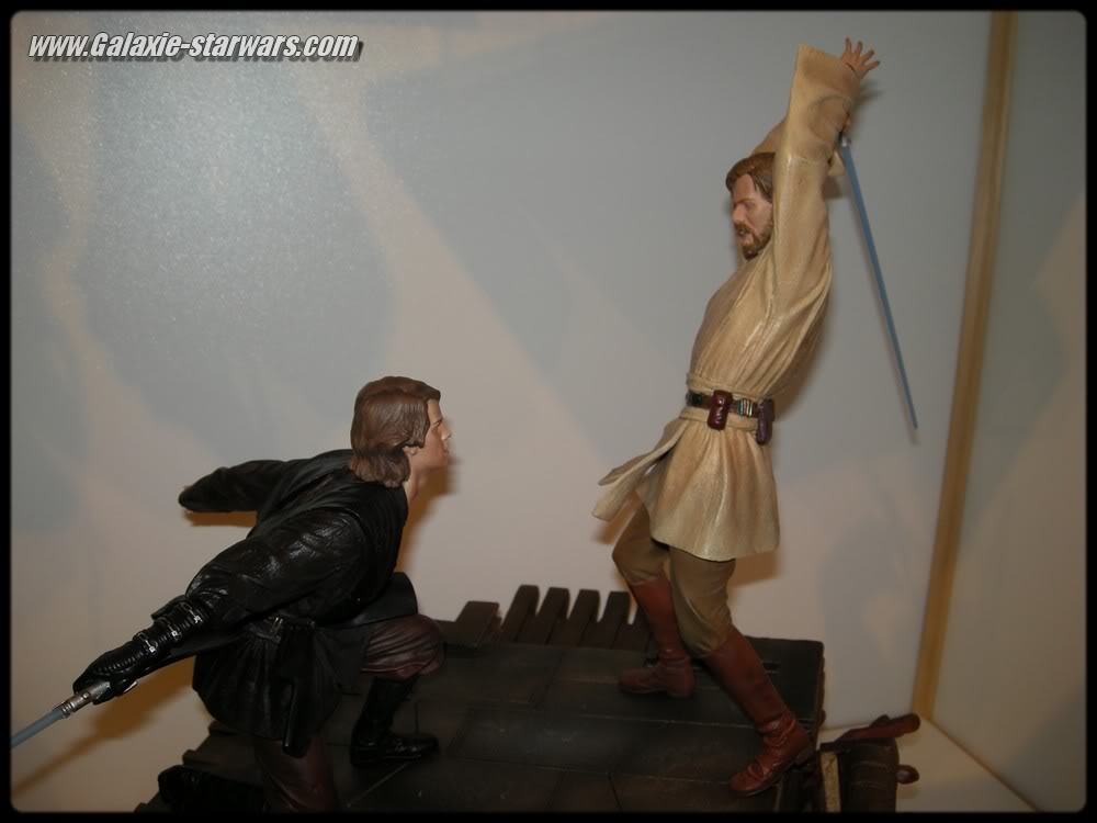 Obi-Wan VS Anakin Diorama - Revenge Of The Sith - Sideshow DSCN0506