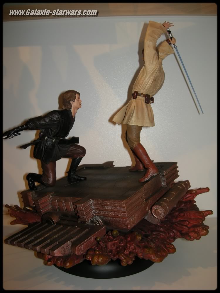 Obi-Wan VS Anakin Diorama - Revenge Of The Sith - Sideshow DSCN0507