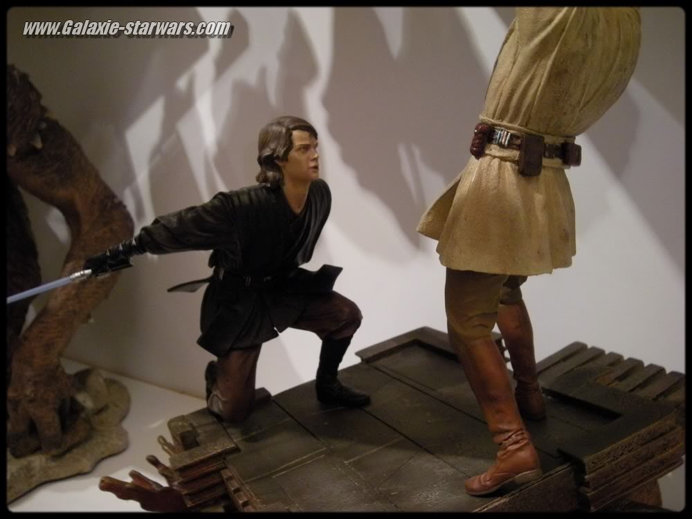 Obi-Wan VS Anakin Diorama - Revenge Of The Sith - Sideshow DSCN0531