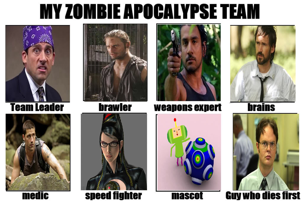 My Zombie Apocalypse Team Asdsadsa