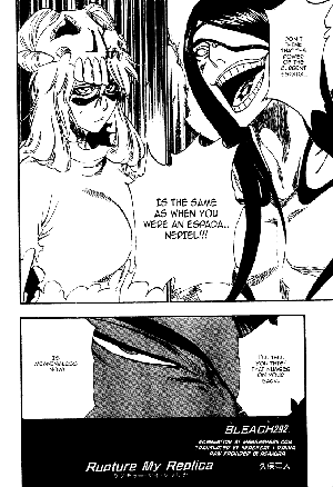 Bleach chapter 292 Translation 08header