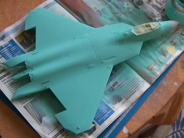 [Academy] f-22 Raptor test flight - 1/48 - Page 2 100_5450