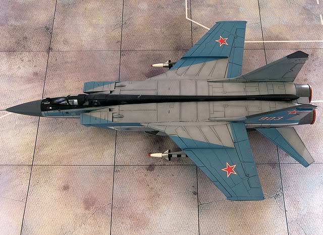 Mig 31 Foxhound - demo team - Maquette ICM - 1/72ème 100_8773