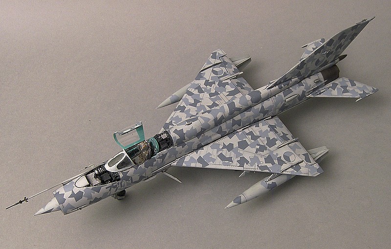 Mig-21MF "Splinter camouflage" - Czech air force 1998 100_6473