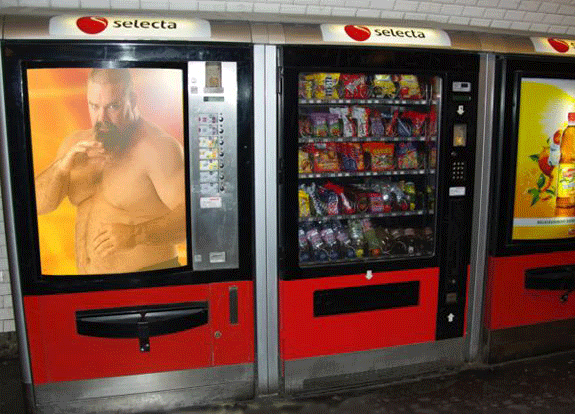 Ouz0 - A complete biography of a legend. Vending-machine